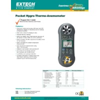 Extech 45160 3 In 1 Humidity, Temperature & Airflow Meter